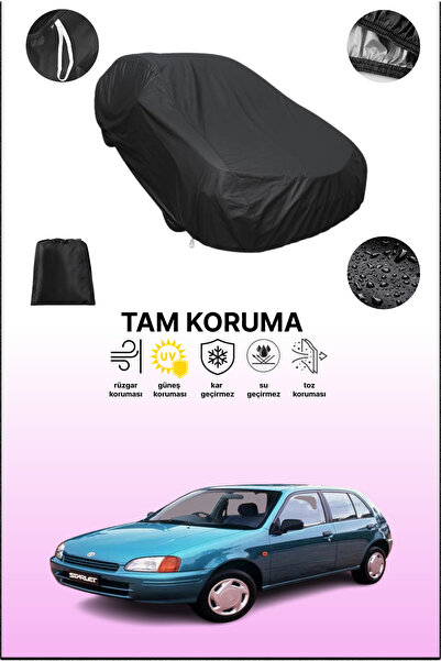 dokaca غطاء سيارة متوافق مع تويوتا ستارلت 5 أبواب 1996 - 1999، غطاء واقي، غطا...