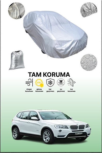 dokaca غطاء سيارة رمادي متوافق مع بي إم دبليو إكس3 (إف25) 2010 - 2013، غطاء سيارة، غطاء واقي