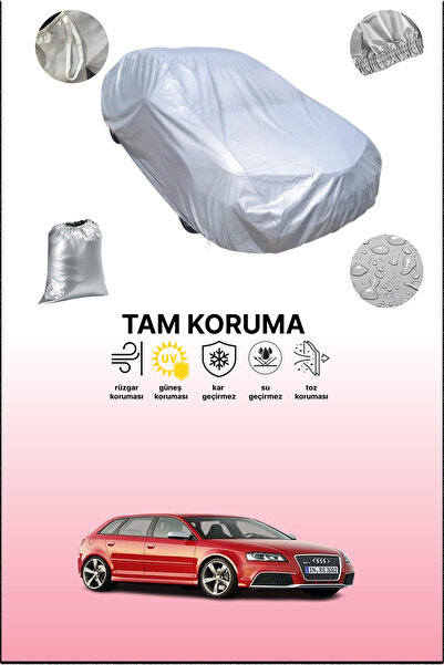 dokaca غطاء سيارة رمادي متوافق مع أودي آر إس 3 سبورت باك 2010 - 2012، غطاء سيارة، غطاء واقي