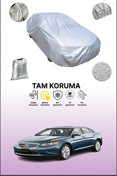 dokaca غطاء سيارة رمادي متوافق مع فورد توروس 2010 - 2013، غطاء سيارة، غطاء واقي