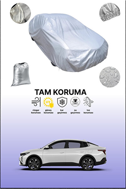 dokaca غطاء سيارة رمادي متوافق مع كيا K3، غطاء سيارة، غطاء واقي