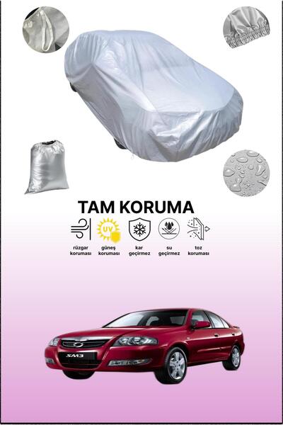 dokaca Gray Renault Samsung Sm3 1 Compatible Car Cover, Car Tarpaulin, Protec...