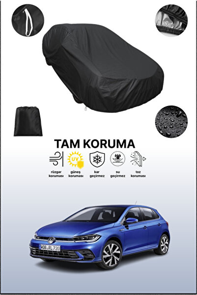 dokaca غطاء سيارة متوافق مع فولكس فاجن بولو 5 أبواب 2017 - 2021، غطاء واقي، غ...