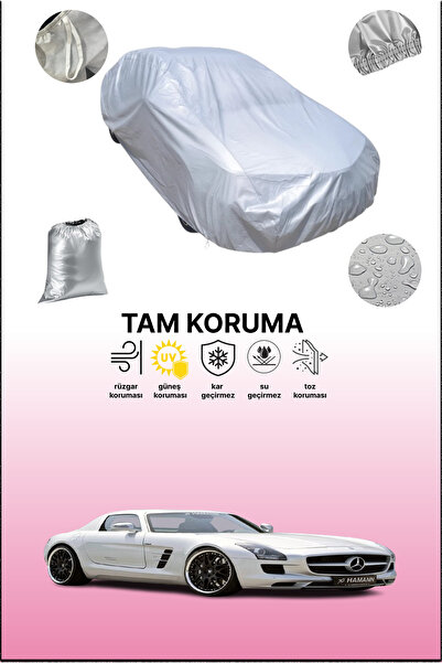 dokaca غطاء سيارة مرسيدس-بنز SLS AMG كوبيه رمادي اللون، غطاء سيارة، غطاء واقي