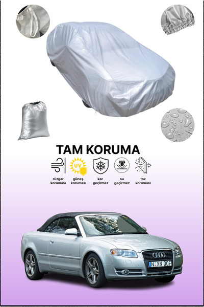 dokaca غطاء سيارة رمادي متوافق مع أودي A4 كابريوليه 2005 - 2008، غطاء سيارة، ...