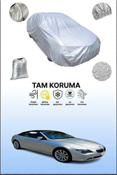 dokaca غطاء سيارة رمادي متوافق مع بي إم دبليو الفئة السادسة القابلة للتحويل (E64) 2004 - 2007، غطاء سيارة، غطاء واقي