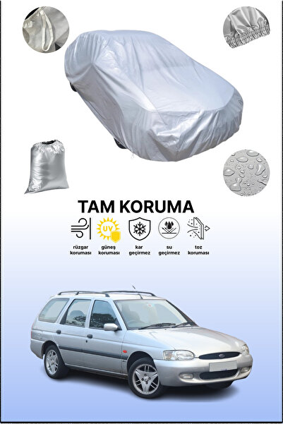 dokaca غطاء سيارة رمادي متوافق مع فورد إسكورت 7 تورنير، غطاء سيارة، غطاء واقي