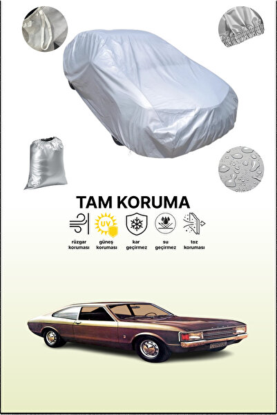 dokaca غطاء سيارة رمادي متوافق مع فورد كونسول كوبيه، غطاء سيارة، غطاء واقي