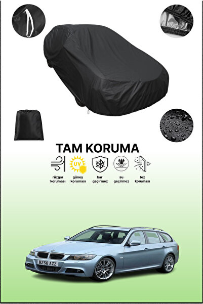 dokaca غطاء سيارة متوافق مع سيارة بي إم دبليو 3 سيريز تورينج (E91) 2008 - 2012، غطاء واقي، غطاء سيارة