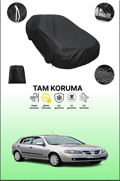 dokaca غطاء سيارة متوافق مع نيسان ألميرا 1 هاتشباك، غطاء واقي، غطاء سيارة أسود