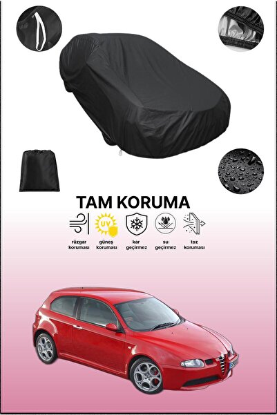 dokaca غطاء سيارة متوافق مع سيارة ألفا روميو 147 Gta 2003 - 2005 باللون الأسو...