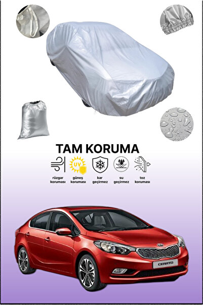 dokaca غطاء سيارة رمادي متوافق مع سيارة كيا سيراتو 3 سيدان، غطاء سيارة، غطاء ...