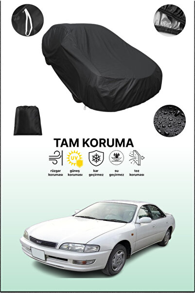 dokaca غطاء سيارة أسود متوافق مع تويوتا كورونا إكسيف، غطاء واقي، غطاء سيارة