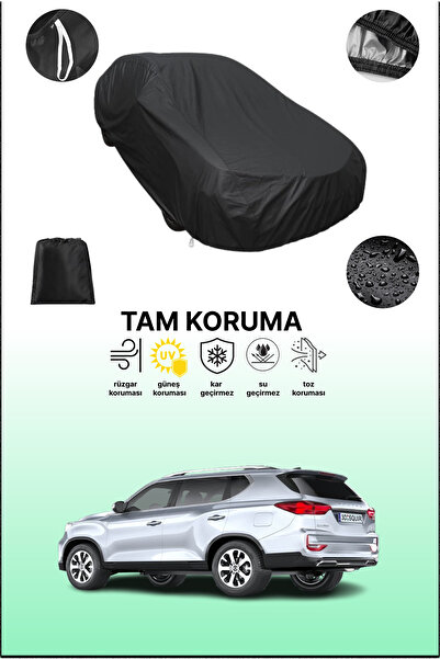 dokaca غطاء سيارة متوافق مع سيارة سانغ يونغ ريكستون 2018 - 2021، غطاء واقي، غ...