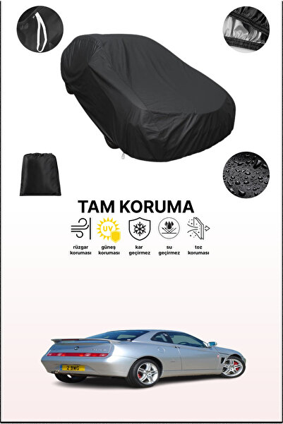 dokaca غطاء سيارة متوافق مع سيارة ألفا روميو Gtv 2003 - 2005 باللون الأسود، غ...