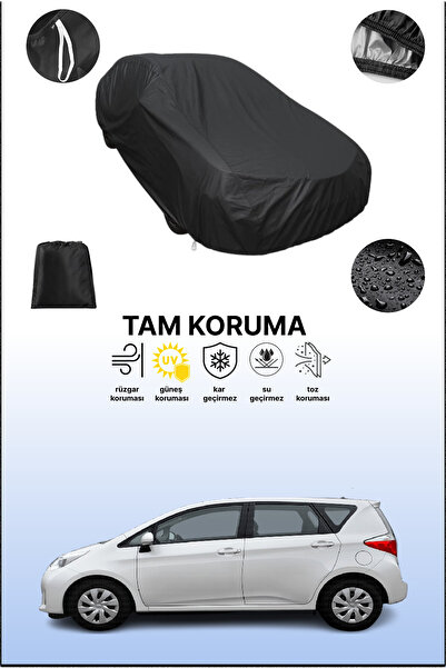 dokaca غطاء سيارة متوافق مع تويوتا فيرسو-إس 2010 - 2021، غطاء واقي، غطاء سيارة أسود