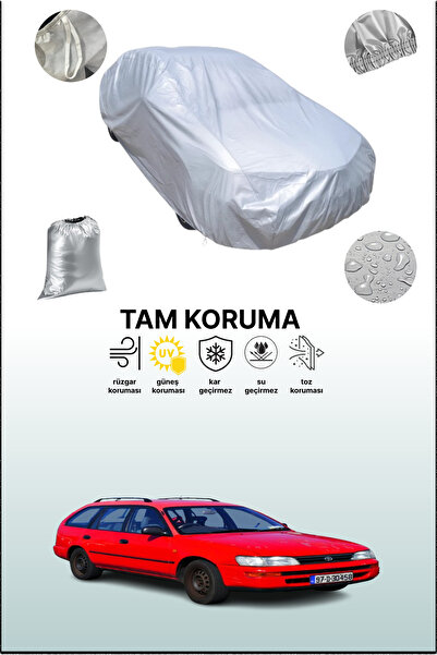 dokaca غطاء سيارة تويوتا كورولا واجن 7 رمادي اللون، غطاء سيارة، غطاء واقي