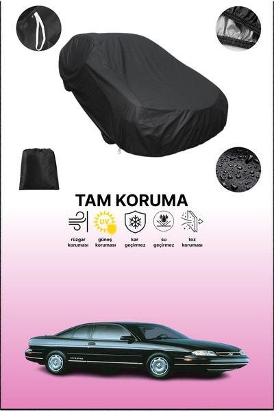 dokaca غطاء سيارة متوافق مع شيفروليه مونتي كارلو V باللون الأسود، غطاء واقي، غطاء سيارة