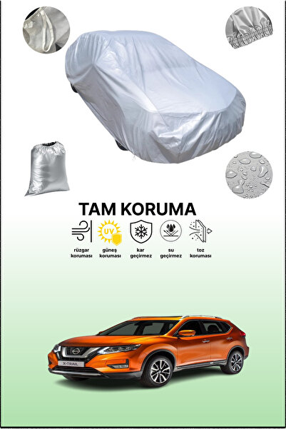 dokaca غطاء سيارة رمادي متوافق مع نيسان إكس-تريل، غطاء سيارة، غطاء واقي