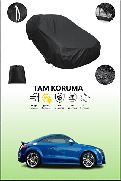 dokaca غطاء سيارة متوافق مع أودي تي تي آر إس بلس 2012 - 2016، غطاء واقي، غطاء سيارة أسود