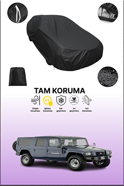 dokaca غطاء سيارة أسود متوافق مع تويوتا ميجا كروزر، غطاء واقي، غطاء سيارة