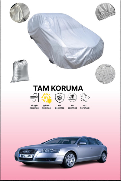 dokaca غطاء سيارة رمادي متوافق مع أودي A6 أفانت 2005 - 2008، غطاء سيارة، غطاء...