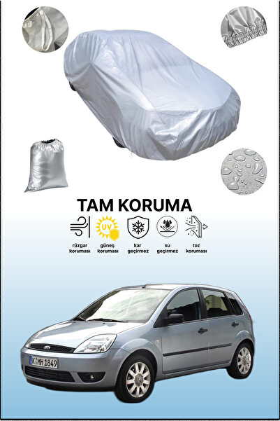 dokaca غطاء سيارة رمادي متوافق مع فورد فييستا 5، غطاء سيارة، غطاء حماية