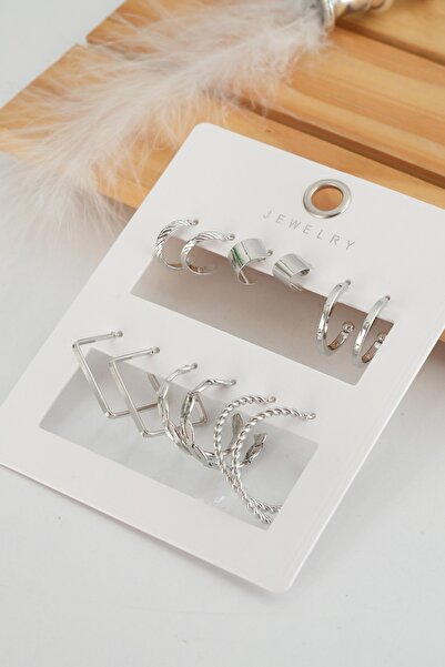 Jack Ferrero 12'Lİ ÇOKLU KÜPE SETİ