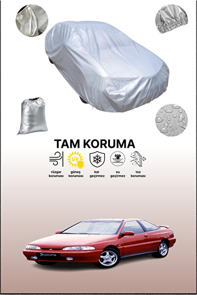 dokaca غطاء سيارة رمادي متوافق مع هيونداي سكوب 1992 - 1996، غطاء سيارة، غطاء ...