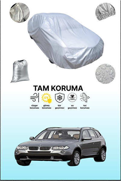 dokaca غطاء سيارة متوافق مع سيارة بي إم دبليو X3 باللون الرمادي، غطاء سيارة، غطاء واقي