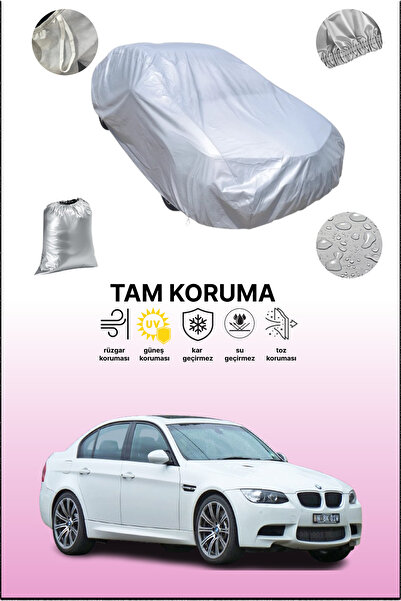 dokaca غطاء سيارة رمادي متوافق مع بي إم دبليو إم3 سيدان (إي90) 2008 - 2011، غطاء سيارة، غطاء واقي