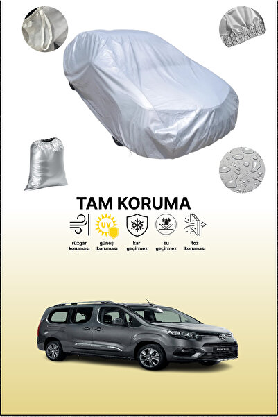 dokaca غطاء سيارة رمادي متوافق مع تويوتا برواس سيتي فيرسو، غطاء سيارة، غطاء واقي