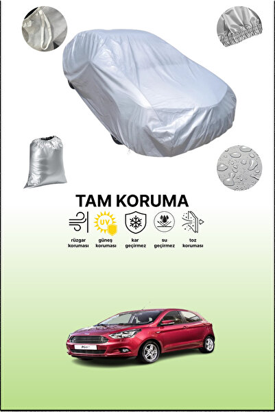 dokaca غطاء سيارة رمادي متوافق مع فورد كا 3، غطاء سيارة، غطاء واقي