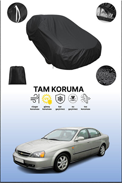 dokaca غطاء سيارة متوافق مع شيفروليه إيفاندا باللون الأسود، غطاء واقي، غطاء س...