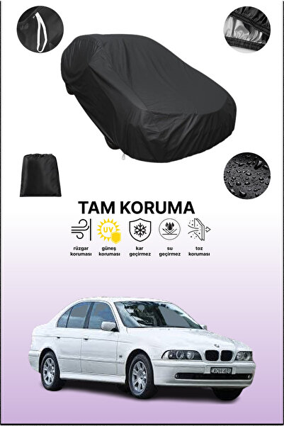 dokaca Black Bmw M5 (E39) 1998 - 2004 Compatible Car Tarpaulin, Protective Co...