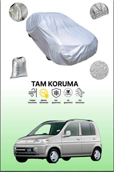 dokaca غطاء سيارة متوافق مع هوندا لايف 3 باللون الرمادي، غطاء سيارة، غطاء واقي