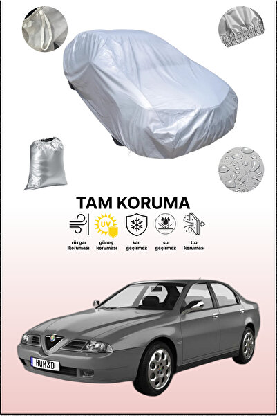 dokaca غطاء سيارة رمادي متوافق مع ألفا روميو 166، غطاء سيارة، غطاء واقي