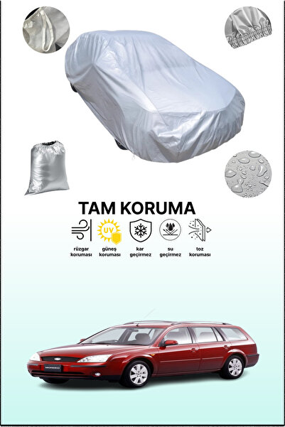 dokaca غطاء سيارة رمادي متوافق مع فورد مونديو واجن 1996 - 2000، غطاء سيارة، غ...