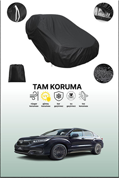 dokaca غطاء سيارة متوافق مع هوندا أفانسير 2 باللون الأسود، غطاء واقي، غطاء سيارة