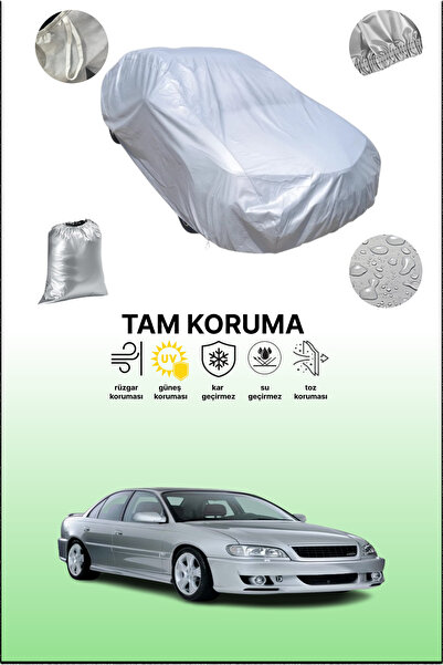 dokaca Gray Opel Omega B Compatible Car Cover, Car Tarpaulin, Protective Cover