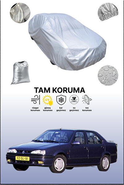 dokaca Gri Renault 19 Sedan 1992 - 1996 Uyumlu Oto Branda, Araba Brandası, Ko...