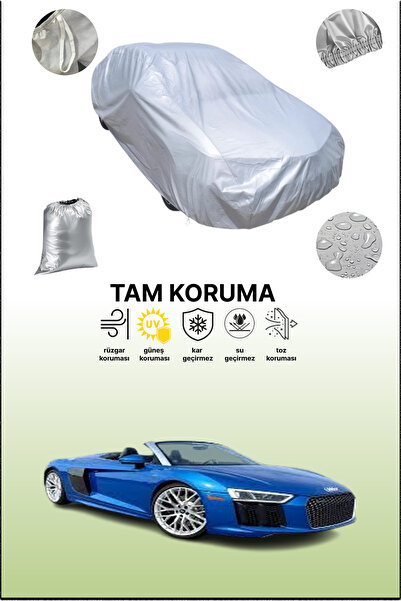 dokaca غطاء سيارة رمادي متوافق مع أودي R8 V10 سبايدر بلس 2017 - 2021، غطاء سي...