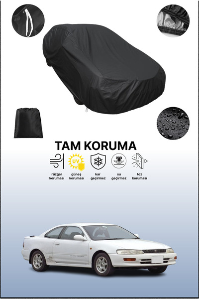 dokaca غطاء سيارة أسود متوافق مع تويوتا ليفين، غطاء واقي، غطاء سيارة