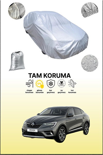 dokaca غطاء سيارة رمادي متوافق مع رينو أركانا، غطاء سيارة، غطاء واقي