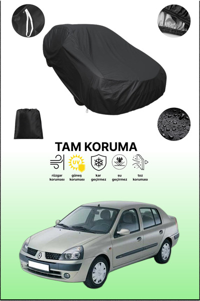 dokaca غطاء سيارة متوافق مع رينو كليو سيمبول/ثاليا 2002 - 2006، غطاء واقي، غط...