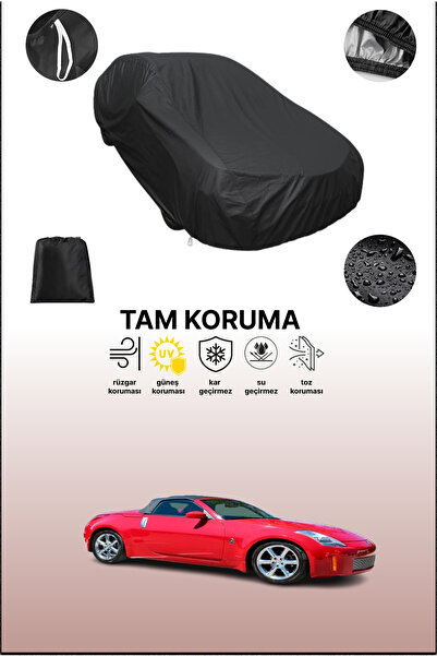 dokaca غطاء سيارة متوافق مع نيسان 350Z 2002 - 2005، أسود اللون، غطاء واقي، غط...