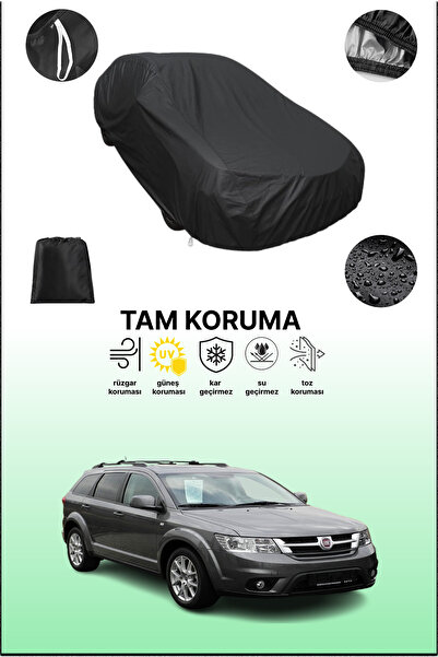 dokaca غطاء سيارة متوافق مع فيات فريمونت 2011 - 2021، لون أسود، غطاء واقي، غط...