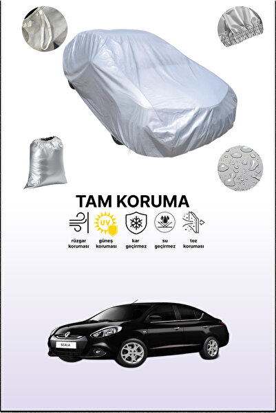 dokaca غطاء سيارة رمادي متوافق مع رينو سكالا 2012 - 2021، غطاء سيارة، غطاء واقي