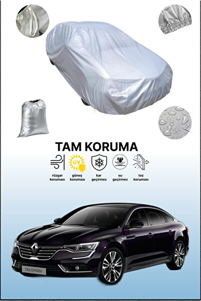 dokaca غطاء سيارة رمادي متوافق مع سيارة رينو تاليسمان سيدان، غطاء سيارة، غطاء واقي