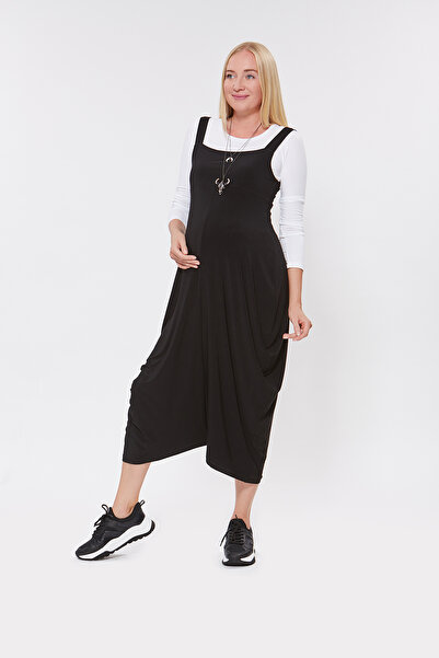 Motherway Maternity Black Salwar Dress